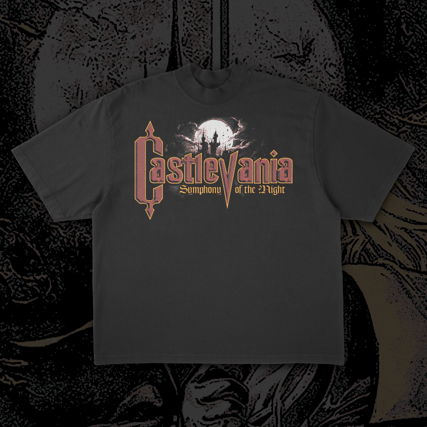 Castlevania - Heavyweight Boxy Tee