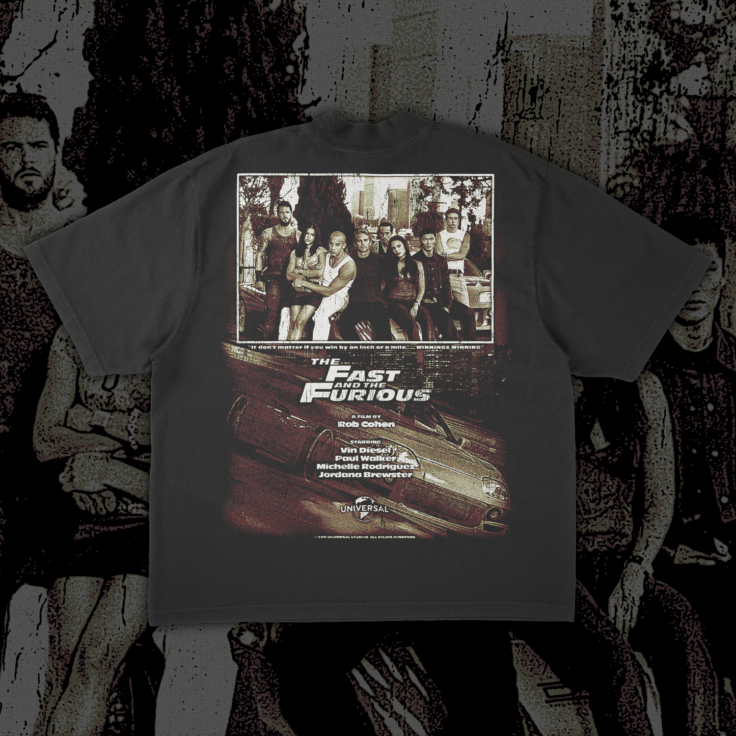 The Fast and the Furious - Heavyweight Boxy Tee