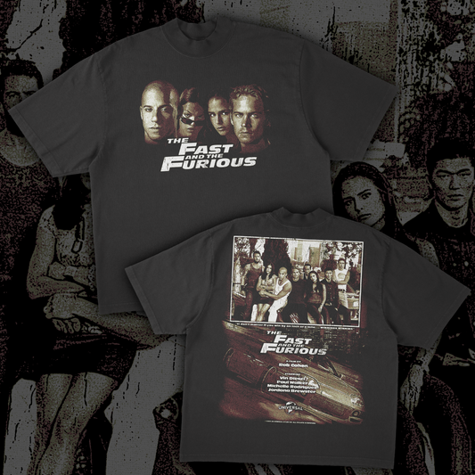 The Fast and the Furious - Heavyweight Boxy Tee