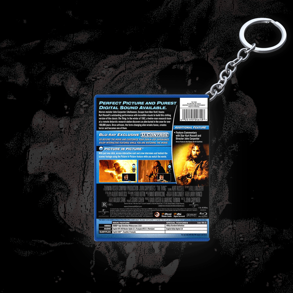 The Thing Bluray - Keychain