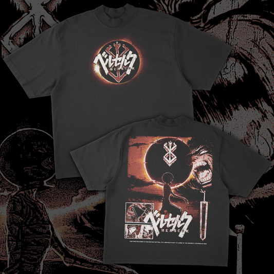 BERSERK - The Eclipse - Heavyweight Boxy Tee