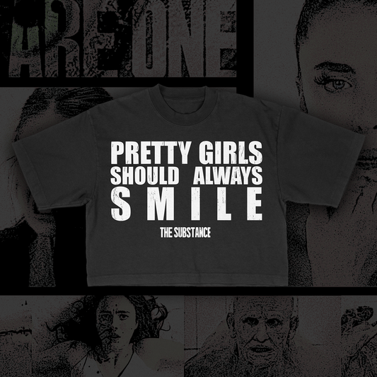 The Substance - Pretty Girls  - Heavyweight Crop Top