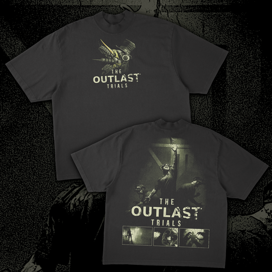 OUTLAST - Trials - Boxy Tee - Front and Back