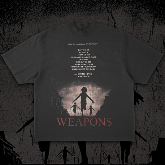 WEAPONS - Poster Tee