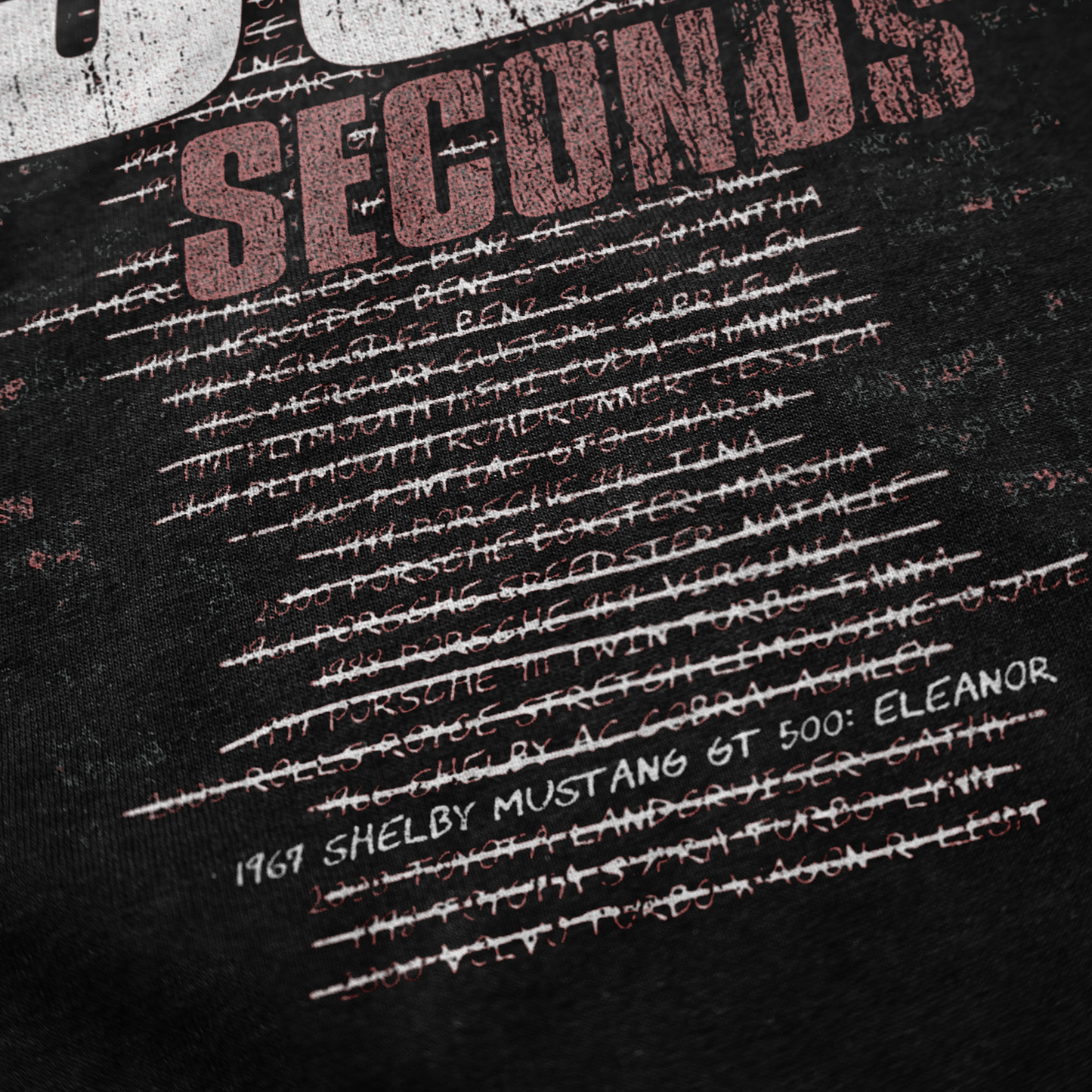 Gone in 60 Seconds - Heavyweight Boxy Tee