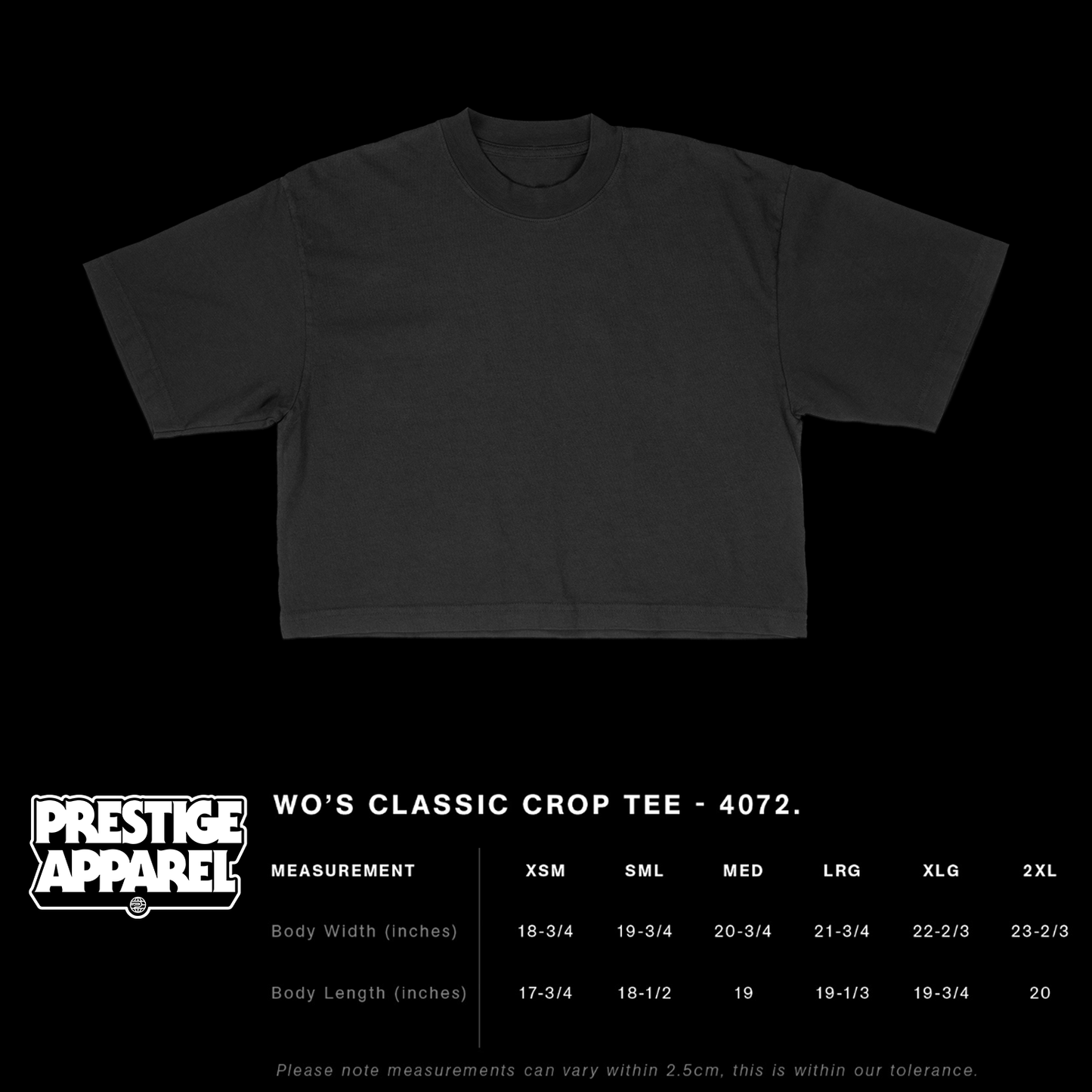 The Substance - Pretty Girls  - Heavyweight Crop Top